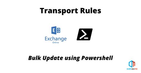 exchange online transport rules|exchange rules powershell.